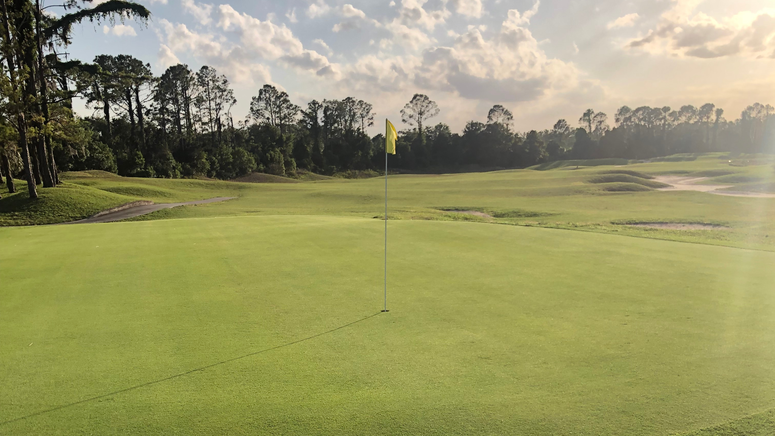Golf course fairway